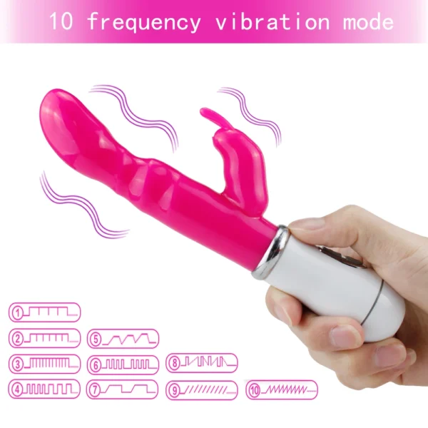 G-Spot-Rabbit-Vibrator-3-Rose-Red-1